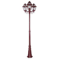 Domus Lighting Exterior Posts DOMUS AVIGNON 3LT 2.4M POSTLIGHT B22 Lights-For-You 15250 9330772152500