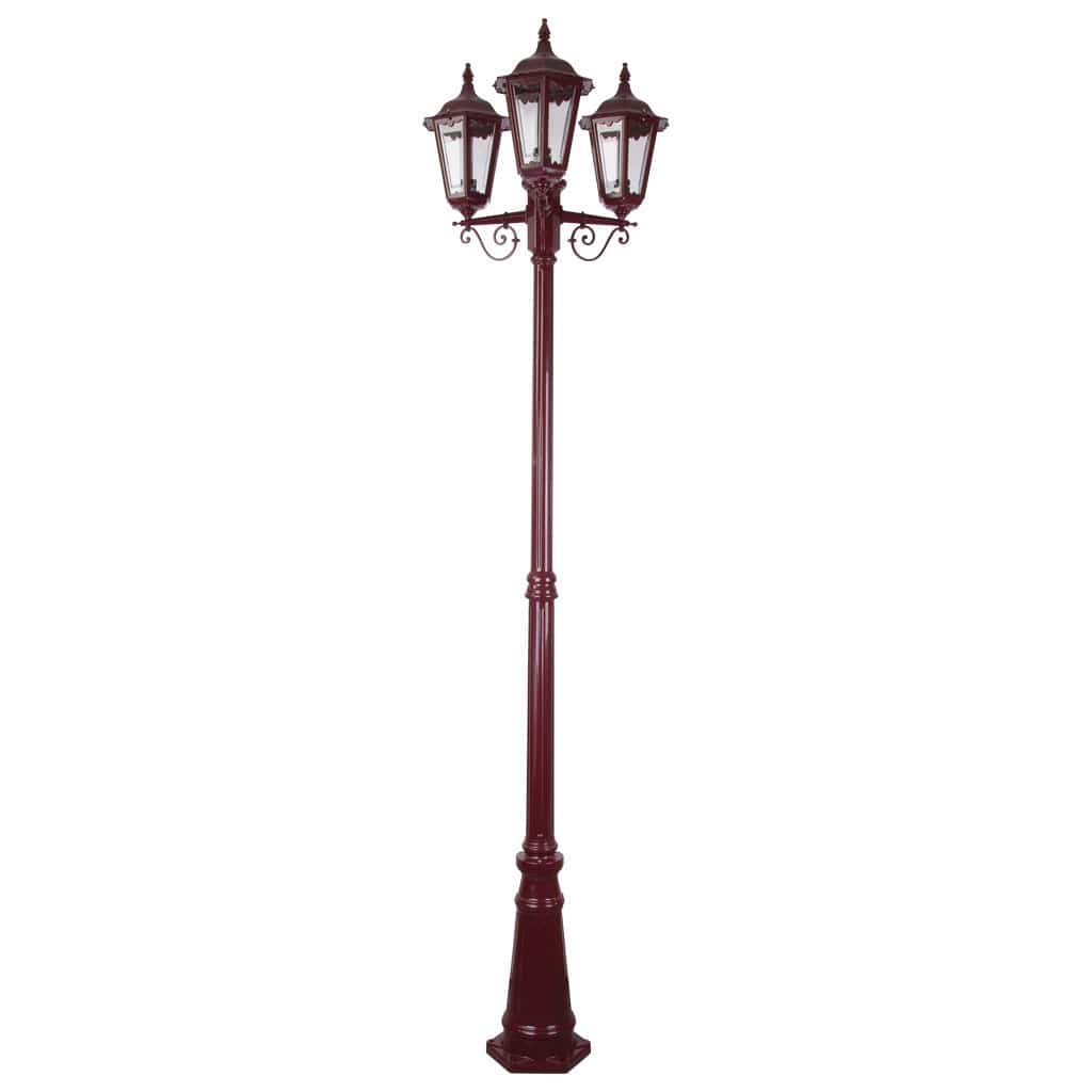 Domus Lighting Exterior Posts DOMUS CHESTER 3LT 2.47M POSTLIGHT B22 Lights-For-You 15028 9330772150285