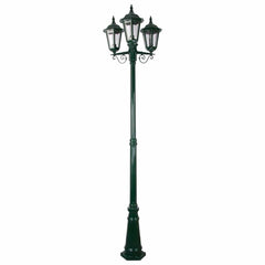 Domus Lighting Exterior Posts DOMUS CHESTER 3LT 2.47M POSTLIGHT B22 Lights-For-You 15029 9330772150292