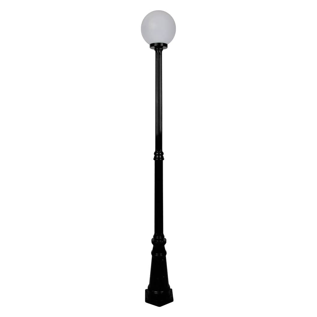 Domus Lighting Exterior Posts DOMUS GT-557 Siena Sphere Tall Post Lights-For-You 15603 9330772156034