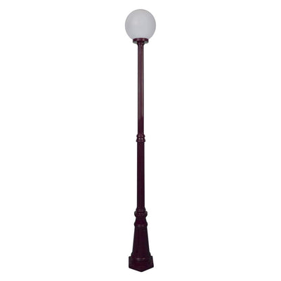Domus Lighting Exterior Posts DOMUS GT-557 Siena Sphere Tall Post Lights-For-You 15604 9330772156041