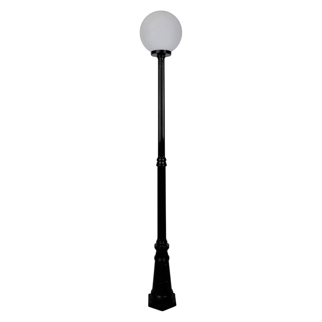 Domus Lighting Exterior Posts Black DOMUS GT-558 Siena Sphere Tall Post Lights-For-You 15609