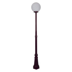 Domus Lighting Exterior Posts Burgundy DOMUS GT-558 Siena Sphere Tall Post Lights-For-You 15610
