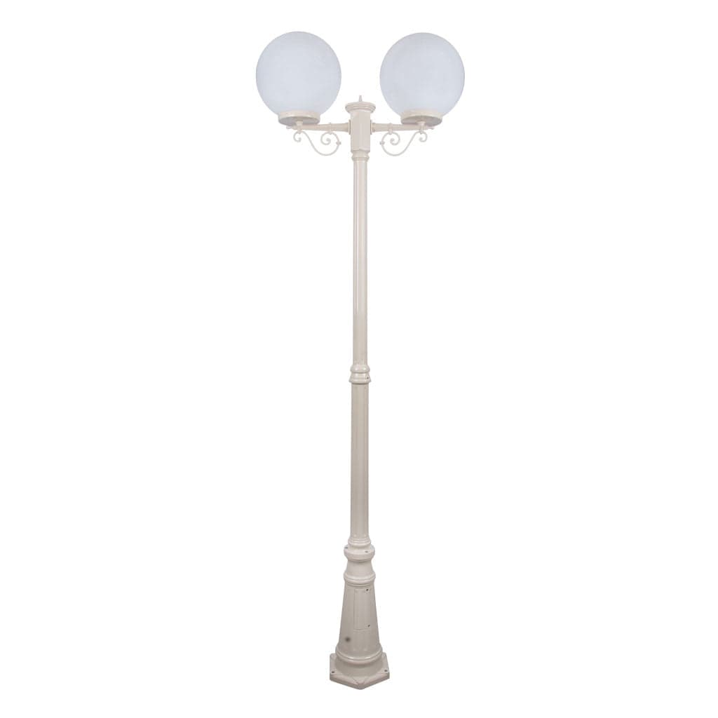 Domus Lighting Exterior Posts Beige DOMUS GT-561 Siena Spheres Tall Post Lights-For-You 15620