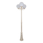 Domus Lighting Exterior Posts DOMUS GT-562 Siena Triple Spheres Tall Post Lights-For-You 15626 9330772156263