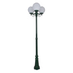 Domus Lighting Exterior Posts DOMUS GT-562 Siena Triple Spheres Tall Post Lights-For-You 15629 9330772156294