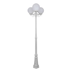 Domus Lighting Exterior Posts DOMUS GT-562 Siena Triple Spheres Tall Post Lights-For-You 15631 9330772156317