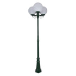 Domus Lighting Exterior Posts DOMUS GT-563 Siena Triple Spheres Tall Post Lights-For-You 15635 9330772156355