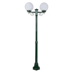 Domus Lighting Exterior Posts DOMUS GT-569 Siena - Twin Spheres Medium Exterior Posts Lights-For-You 15653 9330772156539