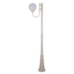 Domus Lighting Exterior Posts DOMUS GT-618 Lisbon Sphere Curved Post Light Lights-For-You 15722 9330772157222