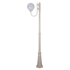 Domus Lighting Exterior Posts DOMUS GT-618 Lisbon Sphere Curved Post Light Lights-For-You 15722 9330772157222