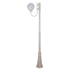 Domus Lighting Exterior Posts DOMUS GT-618 Lisbon Sphere Curved Post Light Lights-For-You 15722 9330772157222