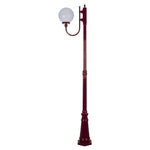 Domus Lighting Exterior Posts DOMUS GT-618 Lisbon Sphere Curved Post Light Lights-For-You 15724 9330772157246