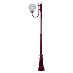 Domus Lighting Exterior Posts DOMUS GT-618 Lisbon Sphere Curved Post Light Lights-For-You 15724 9330772157246