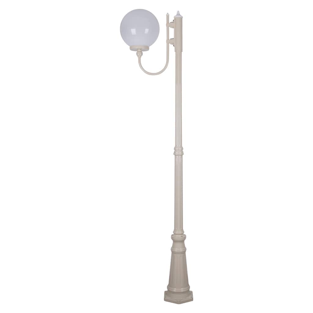 Domus Lighting Exterior Posts DOMUS GT-619 Lisbon Sphere Curved Post Light Lights-For-You 15728 9330772157284