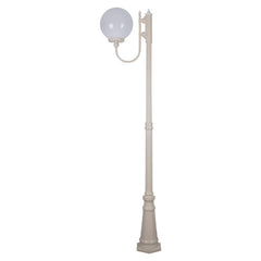 Domus Lighting Exterior Posts DOMUS GT-619 Lisbon Sphere Curved Post Light Lights-For-You 15728 9330772157284