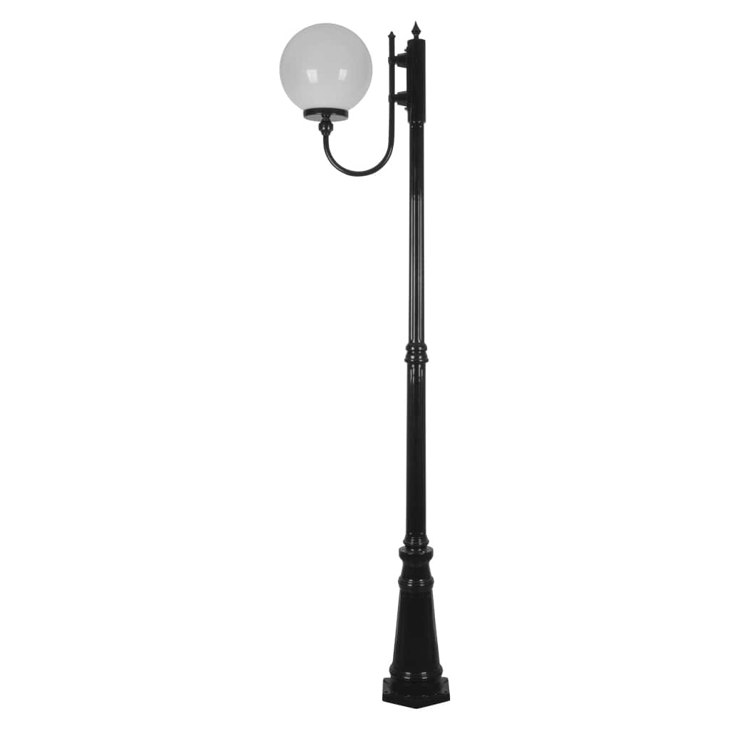 Domus Lighting Exterior Posts DOMUS GT-619 Lisbon Sphere Curved Post Light Lights-For-You 15729 9330772157291