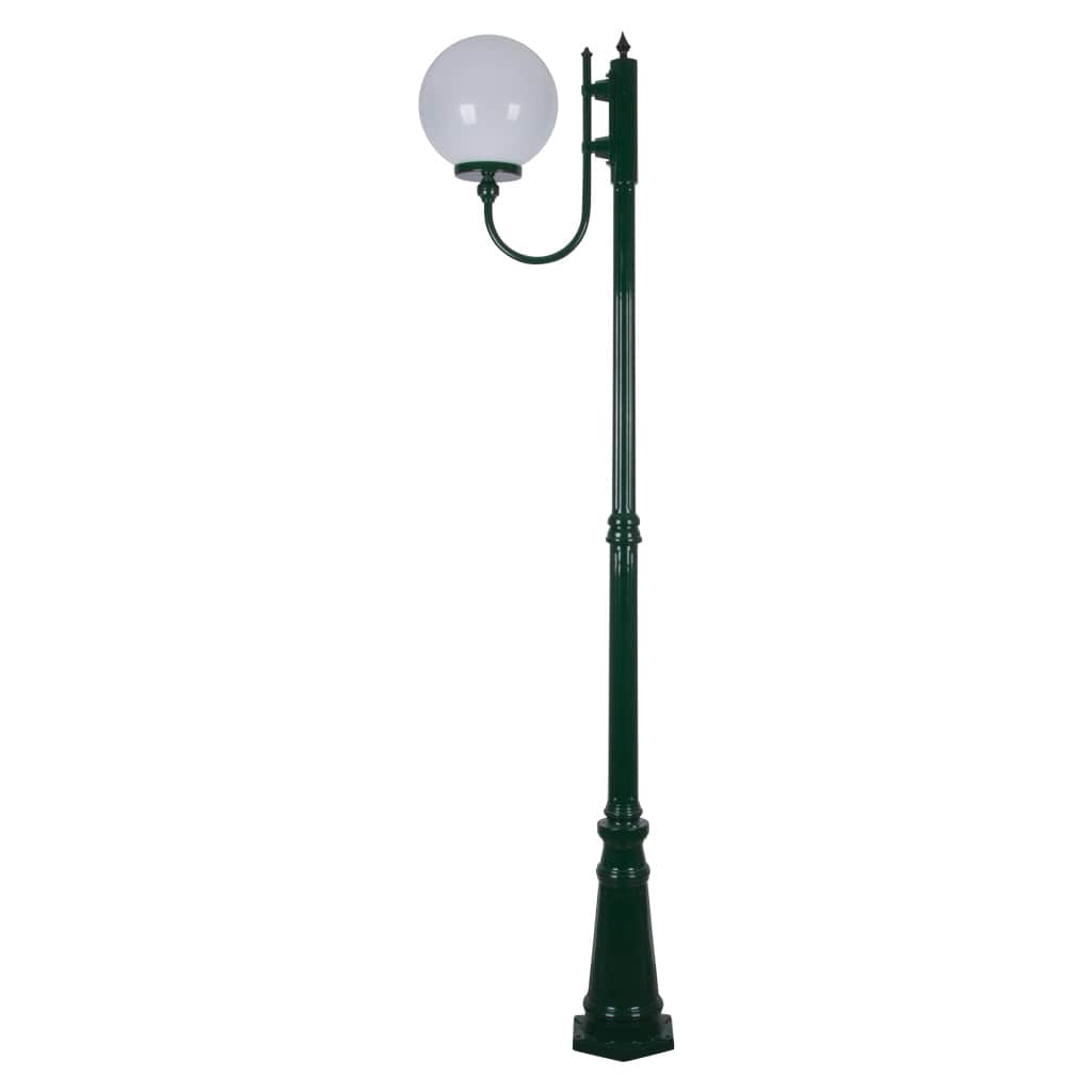 Domus Lighting Exterior Posts DOMUS GT-619 Lisbon Sphere Curved Post Light Lights-For-You 15731 9330772157314