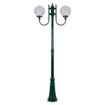 Domus Lighting Exterior Posts DOMUS GT-620 Lisbon Twin Sphere Post Light Lights-For-You 15737 9330772157376