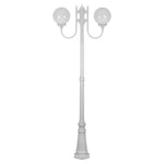 Domus Lighting Exterior Posts DOMUS GT-620 Lisbon Twin Sphere Post Light Lights-For-You 15739 9330772157390