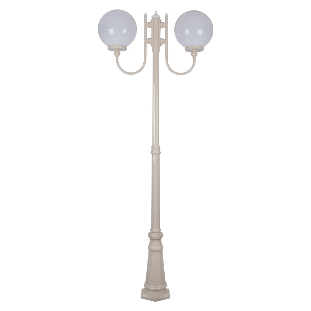 Domus Lighting Exterior Posts Domus GT-621 Lisbon Twin Spheres Post Light Lights-For-You 15740 9330772157406