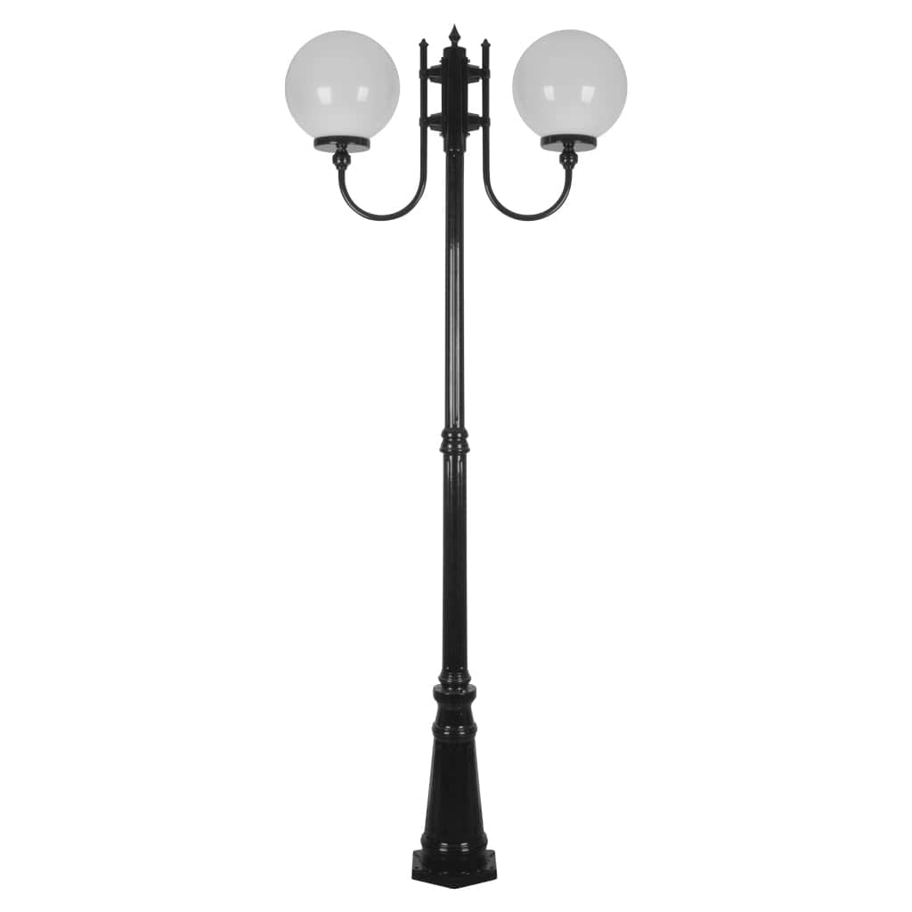 Domus Lighting Exterior Posts Domus GT-621 Lisbon Twin Spheres Post Light Lights-For-You 15741 9330772157413