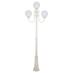 Domus Lighting Exterior Posts Domus GT-622 Lisbon Triple Spheres Post Light Lights-For-You 15746 9330772157468
