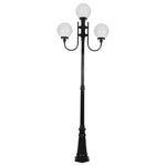 Domus Lighting Exterior Posts Domus GT-622 Lisbon Triple Spheres Post Light Lights-For-You 15747 9330772157475