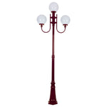 Domus Lighting Exterior Posts Domus GT-622 Lisbon Triple Spheres Post Light Lights-For-You 15748 9330772157482