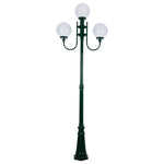 Domus Lighting Exterior Posts Domus GT-622 Lisbon Triple Spheres Post Light Lights-For-You 15749 9330772157499