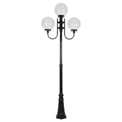 Domus Lighting Exterior Posts Domus GT-623 Lisbon Triple Spheres Post Light Lights-For-You 15753 9330772157536