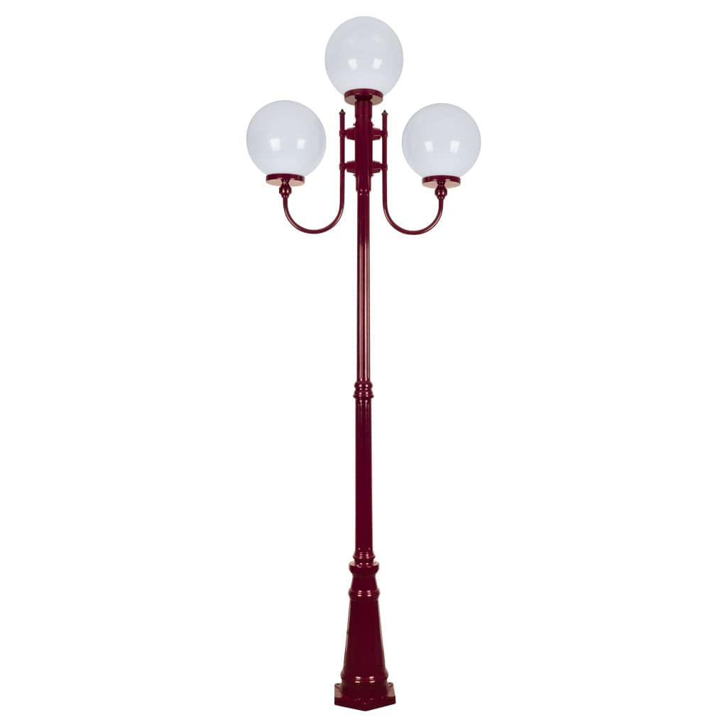 Domus Lighting Exterior Posts Domus GT-623 Lisbon Triple Spheres Post Light Lights-For-You 15754 9330772157543