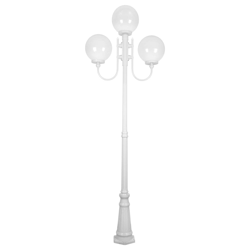 Domus Lighting Exterior Posts Domus GT-623 Lisbon Triple Spheres Post Light Lights-For-You 15757 9330772157574