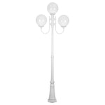 Domus Lighting Exterior Posts Domus GT-623 Lisbon Triple Spheres Post Light Lights-For-You 15757 9330772157574