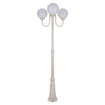 Domus Lighting Exterior Posts Domus GT-624 Lisbon Triple Spheres Post Light Lights-For-You 15758 9330772157581
