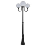 Domus Lighting Exterior Posts Domus GT-624 Lisbon Triple Spheres Post Light Lights-For-You 15759 9330772157598