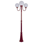 Domus Lighting Exterior Posts Domus GT-624 Lisbon Triple Spheres Post Light Lights-For-You 15760 9330772157604
