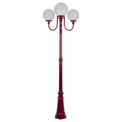 Domus Lighting Exterior Posts Domus GT-624 Lisbon Triple Spheres Post Light Lights-For-You 15760 9330772157604