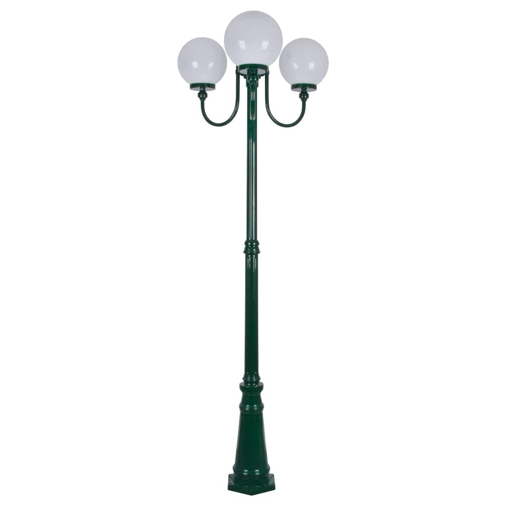 Domus Lighting Exterior Posts Domus GT-624 Lisbon Triple Spheres Post Light Lights-For-You 15761 9330772157611