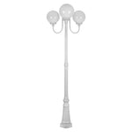 Domus Lighting Exterior Posts Domus GT-624 Lisbon Triple Spheres Post Light Lights-For-You 15763 9330772157635