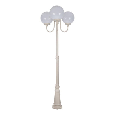 Domus Lighting Exterior Posts Domus GT-625 Lisbon Triple Spheres Post Light Lights-For-You 15764 9330772157642