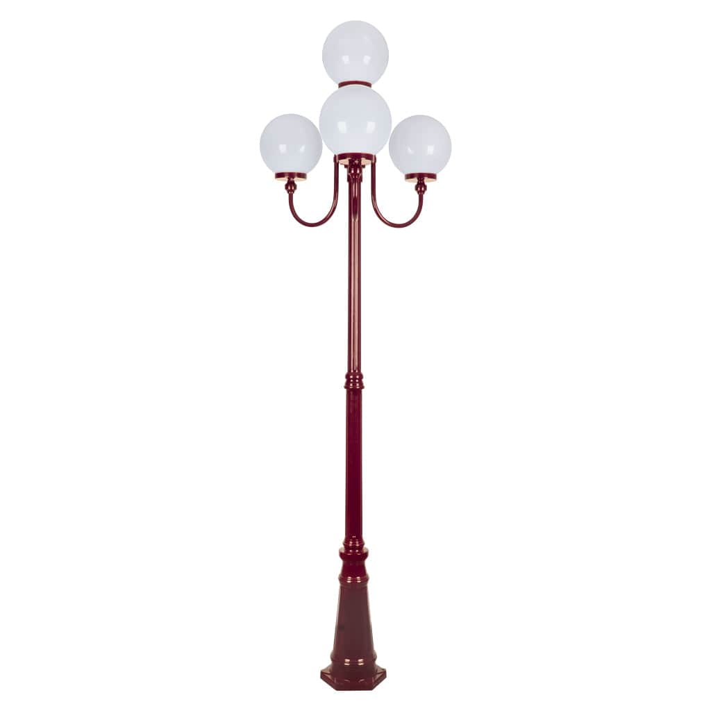 Domus Lighting Exterior Posts Domus GT-626 Lisbon Four Spheres Post Light Lights-For-You 15772 9330772157727