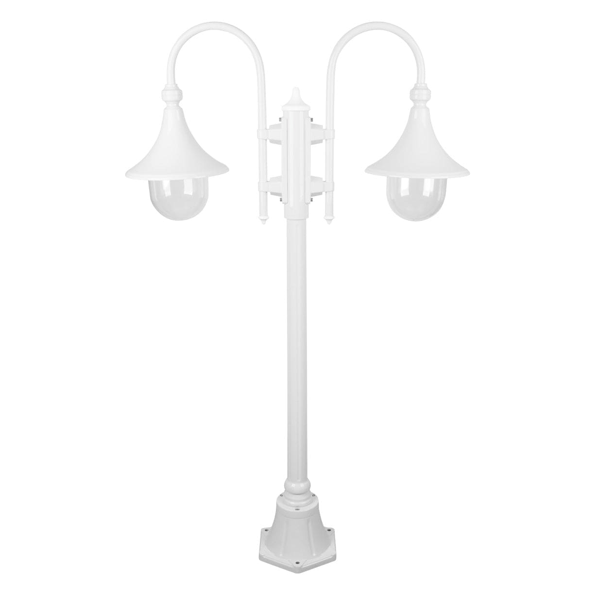 Domus Lighting Exterior Posts Domus GT-657 Monaco Twin Head Short Post Lights-For-You 15829 9330772158298