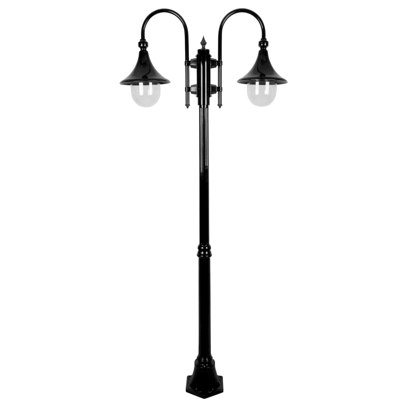 Domus Lighting Exterior Posts Domus GT-659 Monaco Twin Head Medium Post Lights-For-You 15837 9330772158373