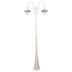 Domus Lighting Exterior Posts Beige Domus GT-662 Monaco Twin Head Tall Post Lights-For-You 15848