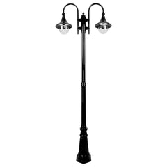 Domus Lighting Exterior Posts Domus GT-662 Monaco Twin Head Tall Post Lights-For-You 15849 9330772158496