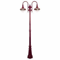 Domus Lighting Exterior Posts Domus GT-662 Monaco Twin Head Tall Post Lights-For-You 15850 9330772158502