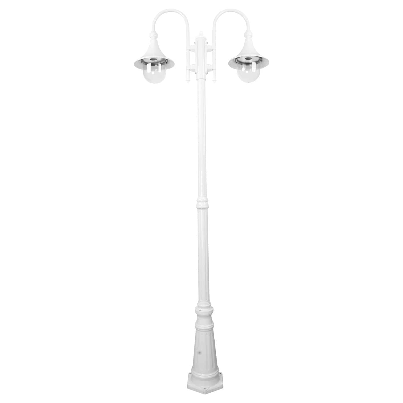 Domus Lighting Exterior Posts Domus GT-662 Monaco Twin Head Tall Post Lights-For-You 15853 9330772158533