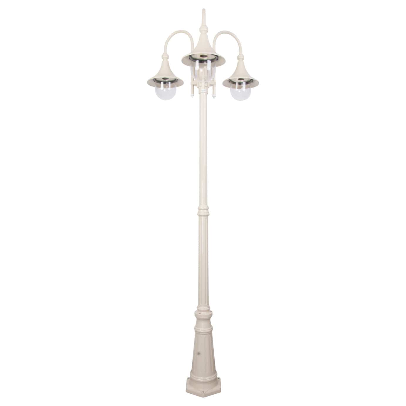 Domus Lighting Exterior Posts Domus GT-664 Monaco Triple Head Tall Post Lights-For-You 15854 9330772158540