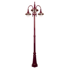 Domus Lighting Exterior Posts Domus GT-664 Monaco Triple Head Tall Post Lights-For-You 15856 9330772158564